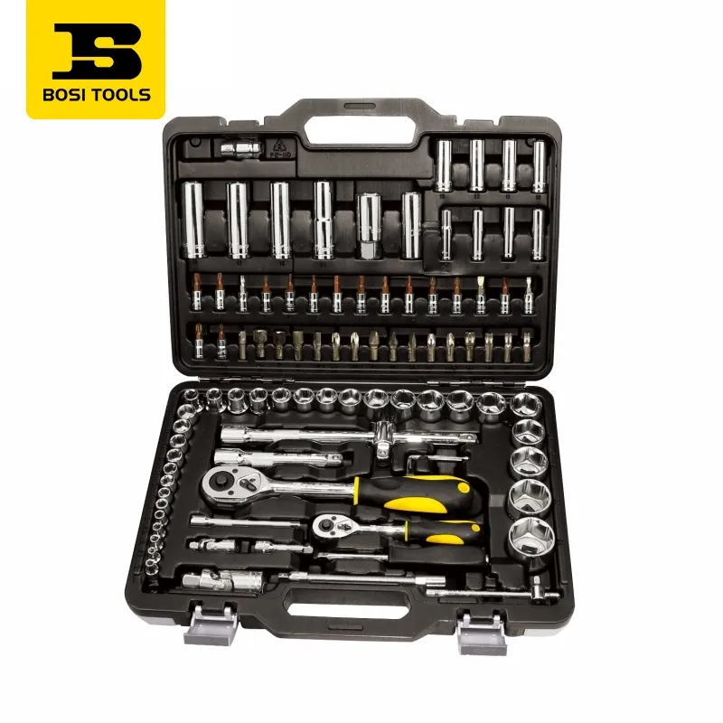 Conjunto de 94 peças de conjunto de soquetes métricos da série 6,3 mm + 12,5 mm